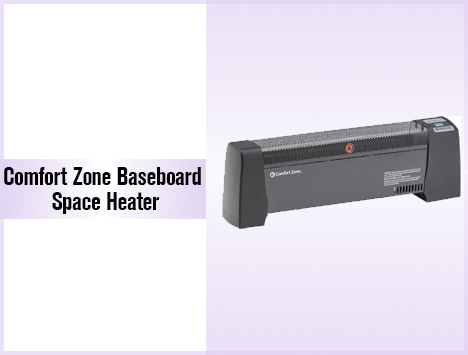 Comfort Zone Baseboard Space Heater