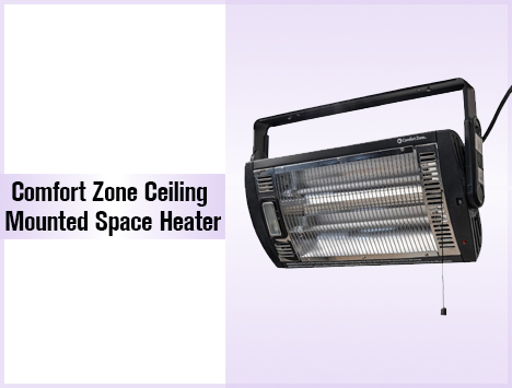 Comfort Zone Ceiling Mounted Space Heater