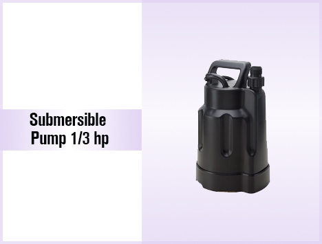 Utilitech Submersible Pump 1/3 hp